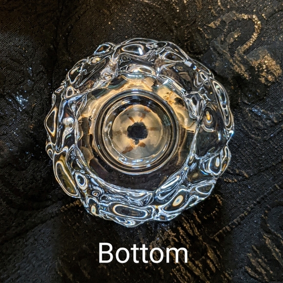 Anna Hutte Crystal Rose Bowl Hand cut Bleikristall Germany 24% Lead Crystal - Picture 4 of 9